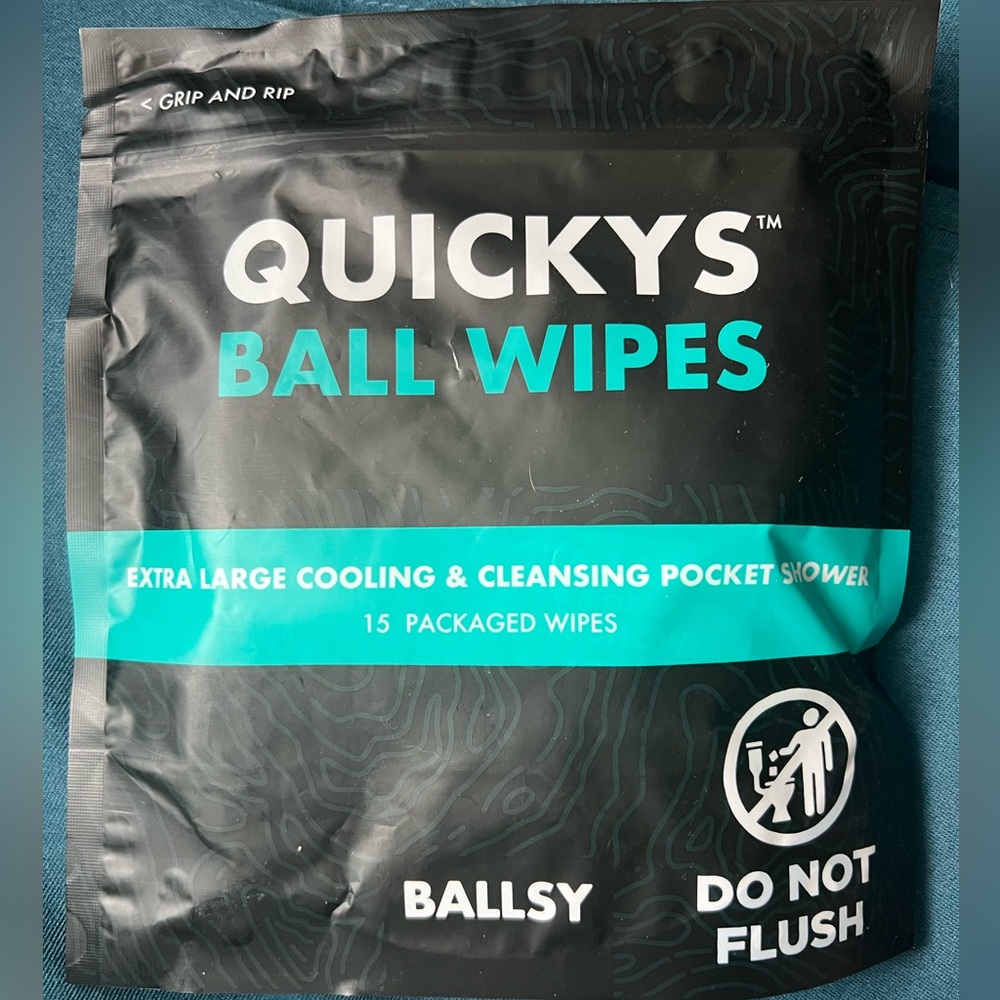Ballsy Quickys Ball Wipes